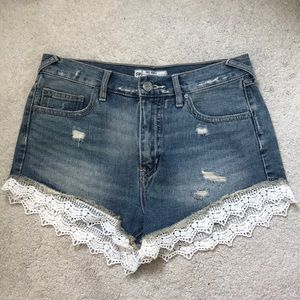 Free People Jean Shorts